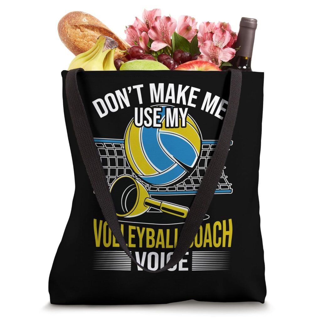 Volleyball Coach Tote Bag Volleyball Coach Tote Bag
