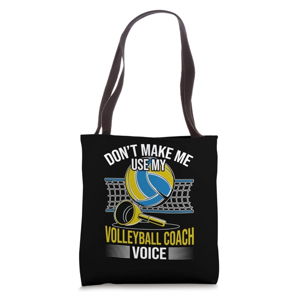 Volleyball Coach Tote Bag Volleyball Coach Tote Bag
