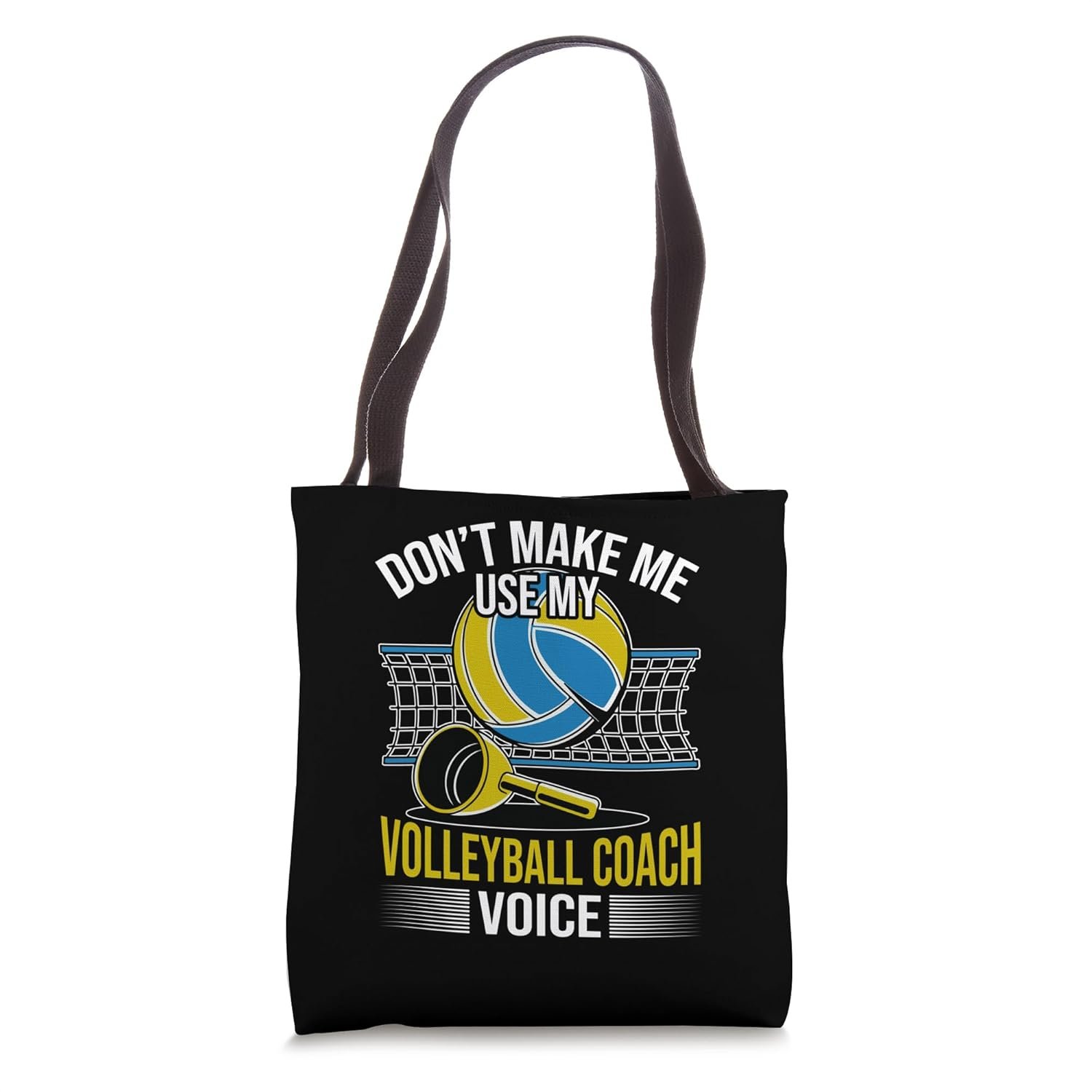 Volleyball Coach Tote Bag