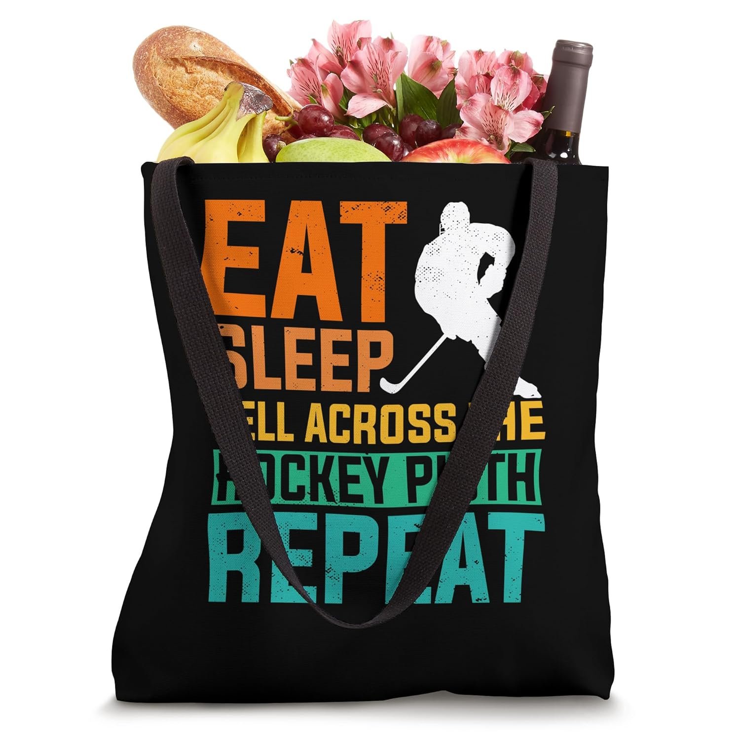 Ice Hockey Coach Dad Tote Bag