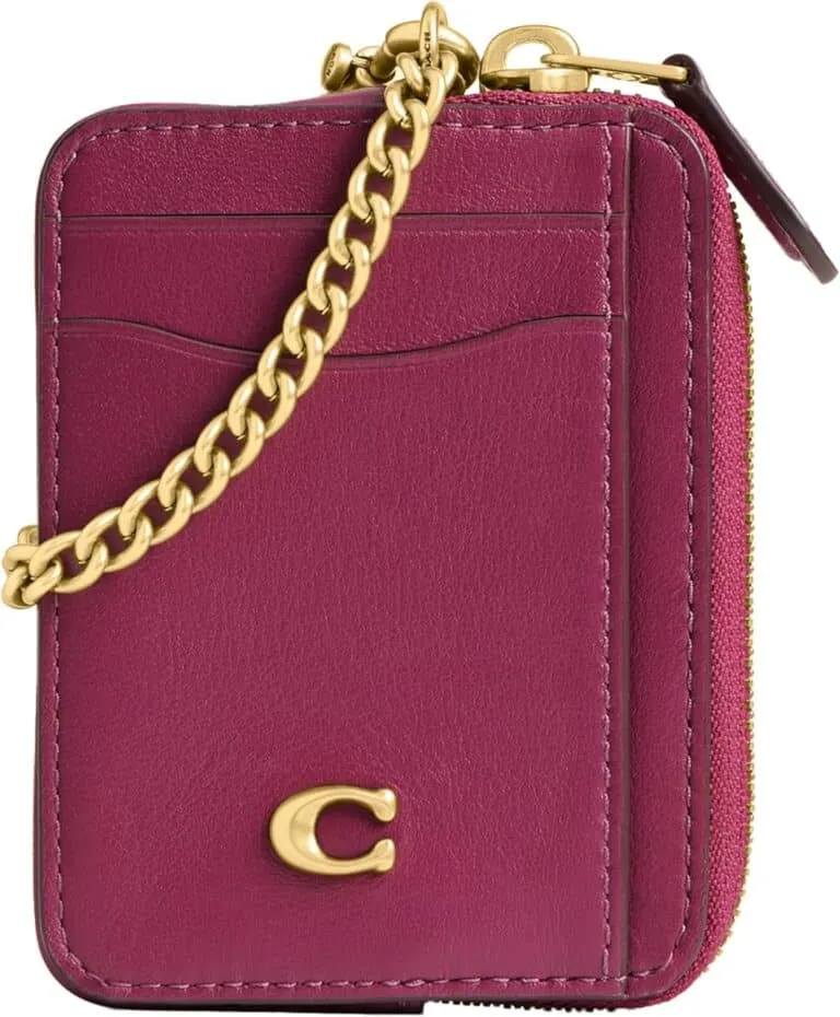 Coach Women&rsquo;s Essential Chain Card Case Review