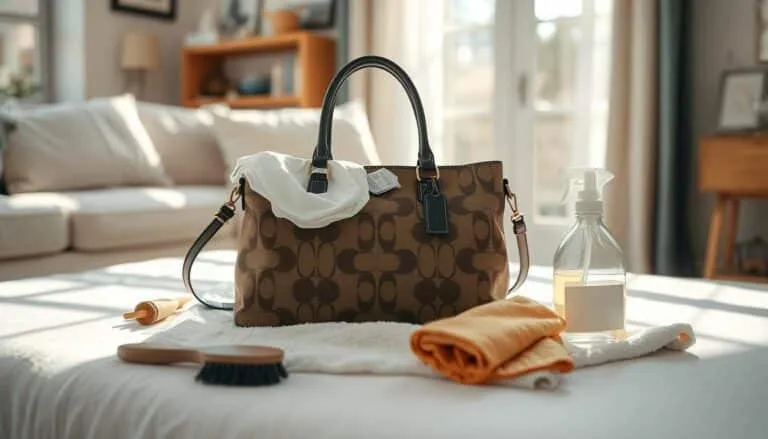 how to clean coach bag
