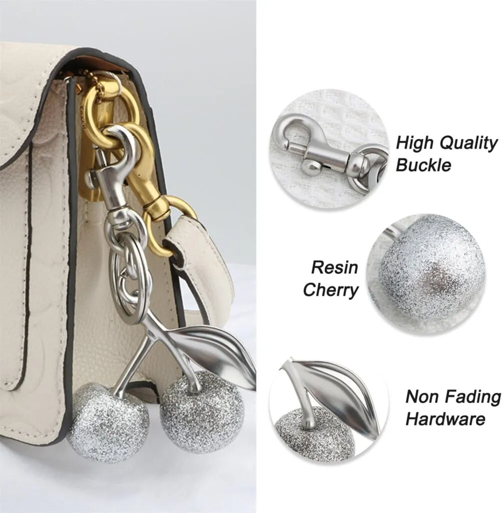Cherry Bag Charms Keychain Review