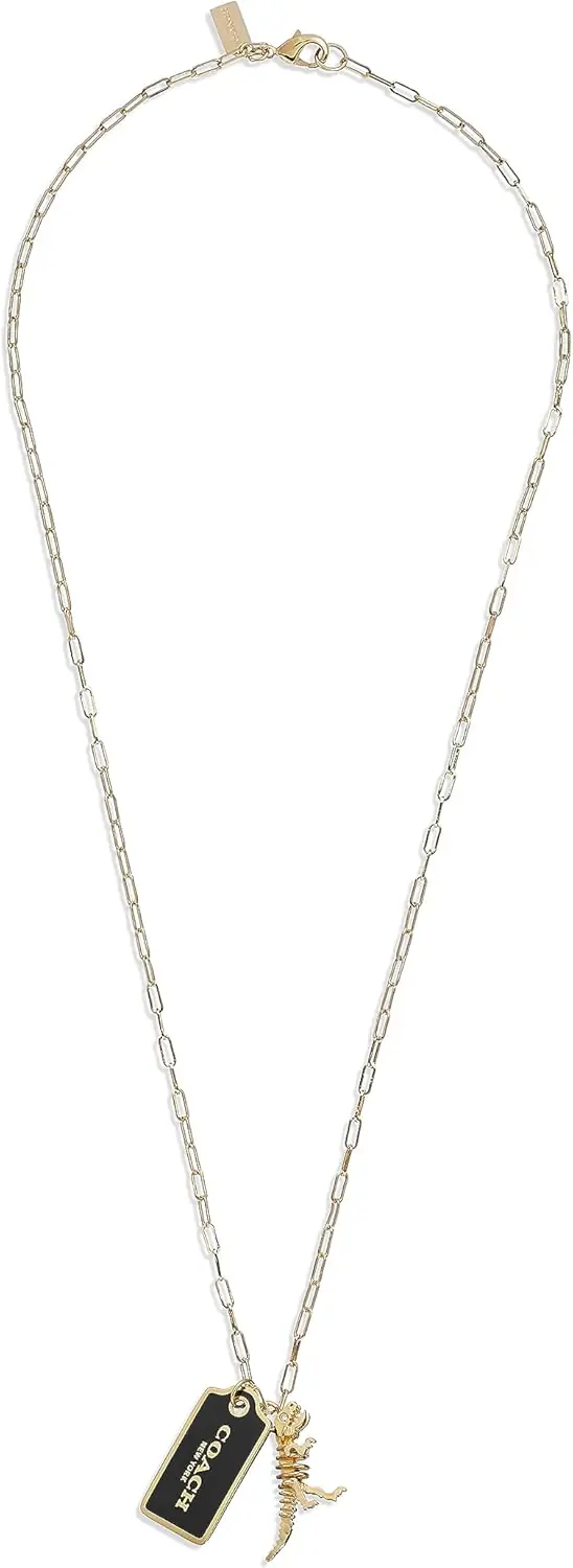 Coach Hangtag Short Pendant Necklace 2