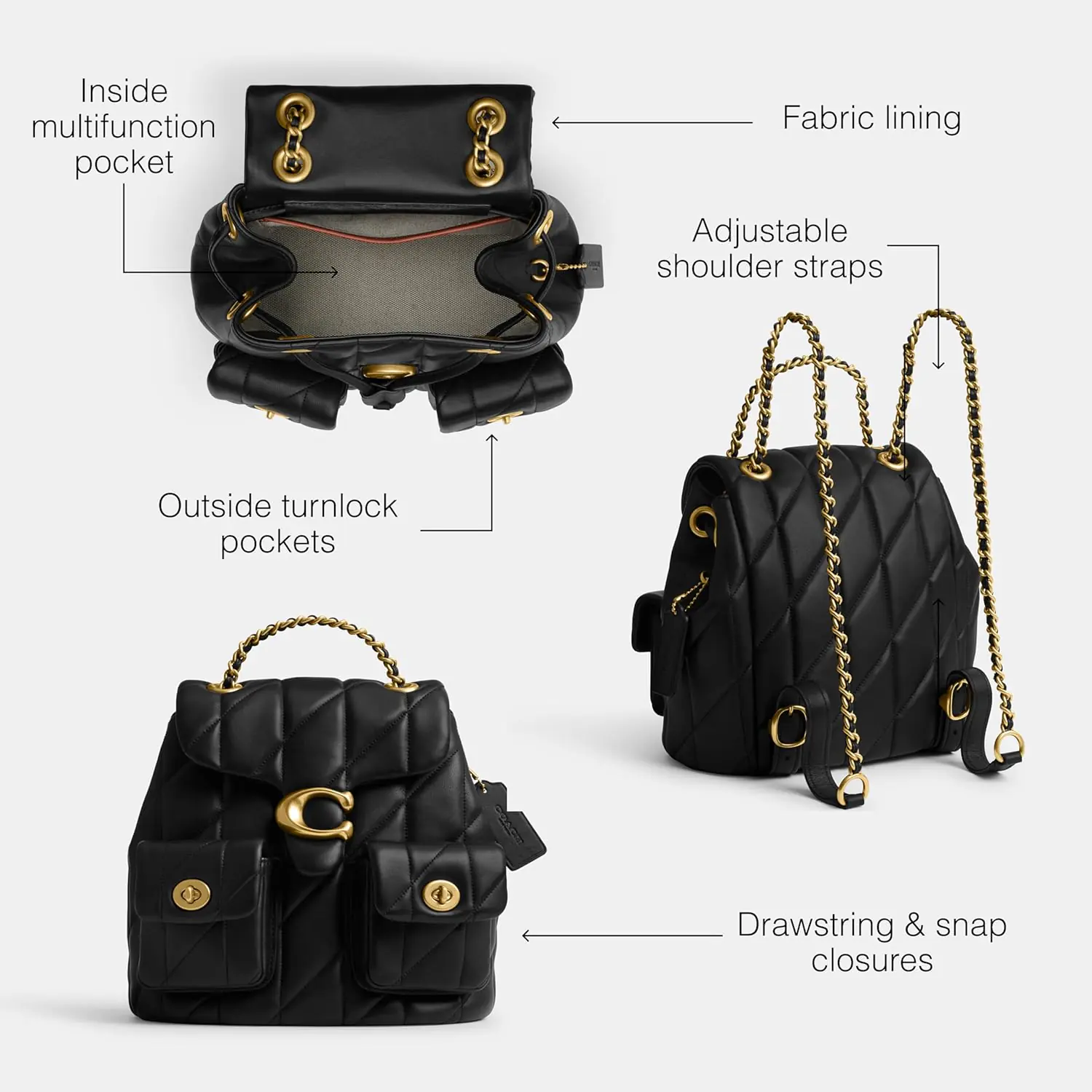 Coach Tabby Backpack 2