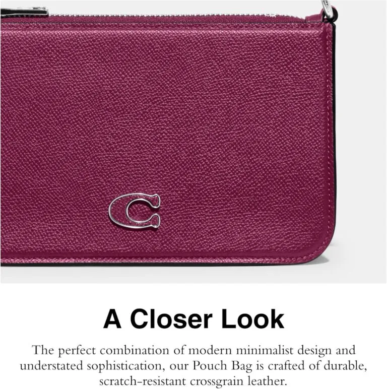 Coach Unisex Pouch Bag Review