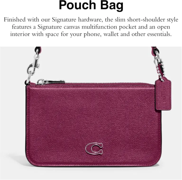 Coach Unisex Pouch Bag Review