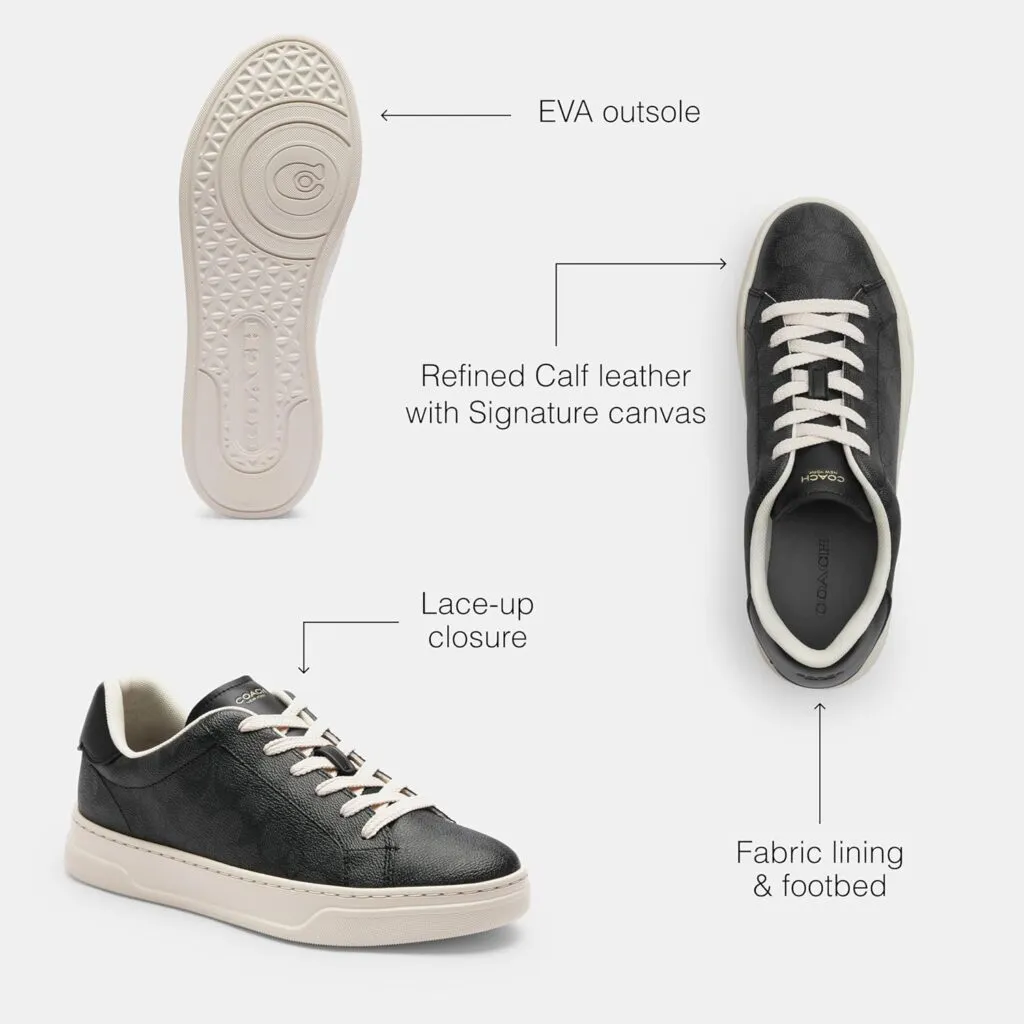 Coach Womens High Line Sneaker 1