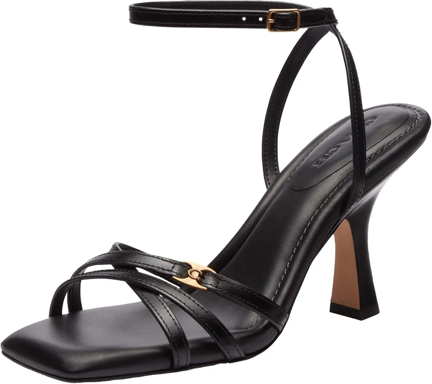 Coach Womens Kelsey Leather Sandal