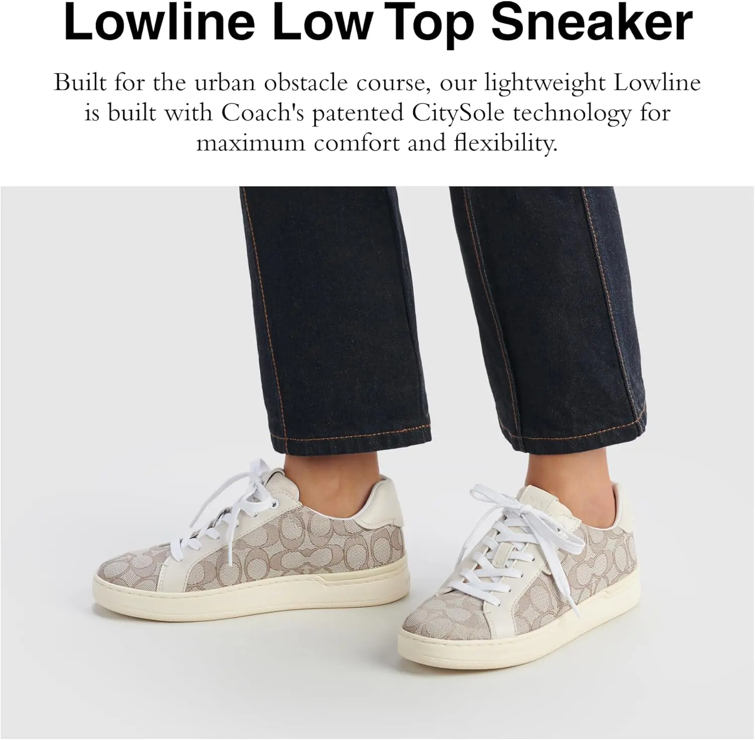 Coach Womens Lowline Coated Canvas 4