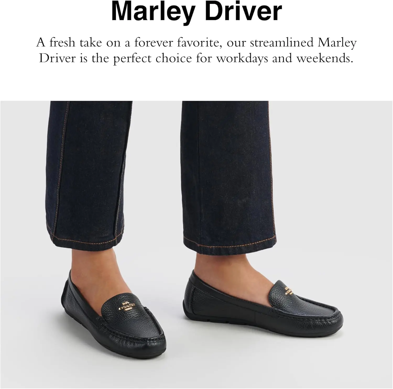 Coach Womens Marley Driver Loafer 1