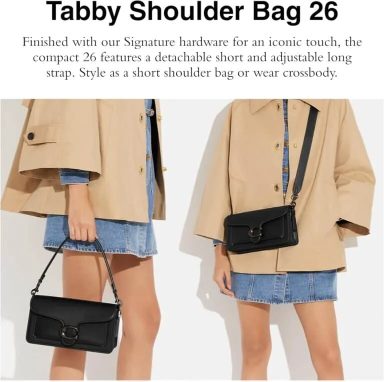 Coach Women&rsquo;s Pebble Leather Tabby Review