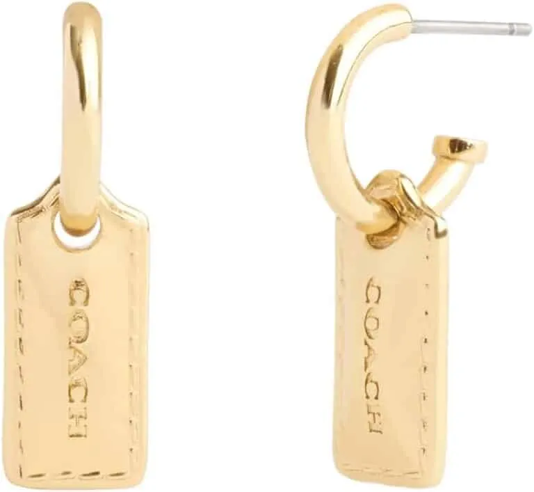 COACH Womens Hangtag Charm Huggies Review