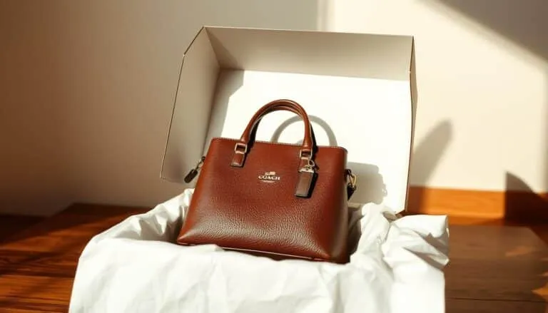 does coach bag comes with box