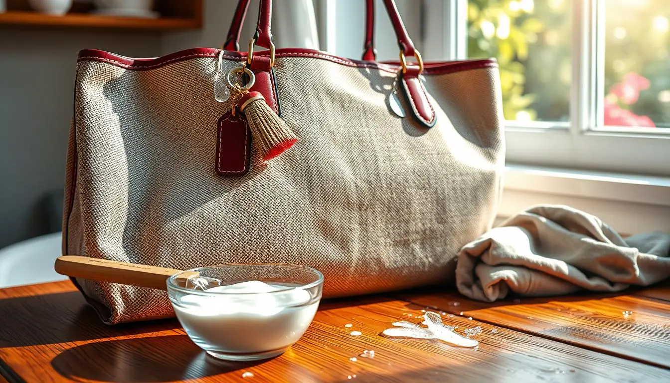 So reinigen Sie eine Coach Canvas Tasche