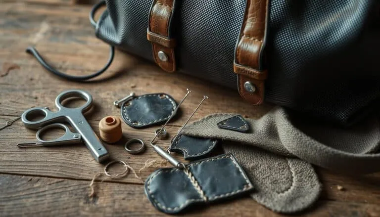 how to fix straps on a coach bag