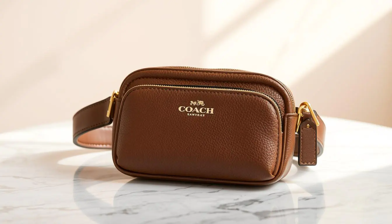 how to wear coach belt bag