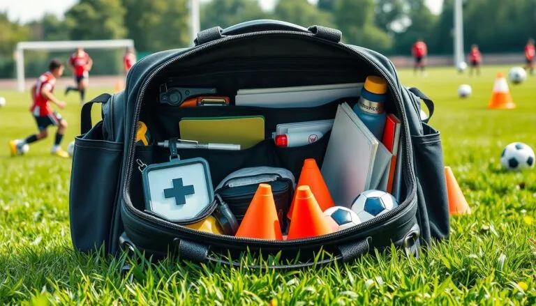 what to put in a soccer coach bag
