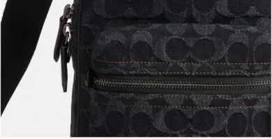 Coach Charter Pack Black Denim 1