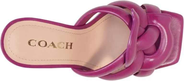Coach Kellie Sandal Deep Plum 6.5 B (M) Review