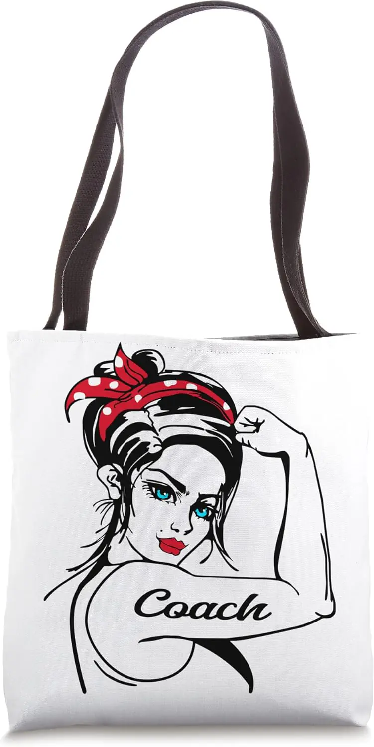 Coach Rosie The Riveter Pin Up Sac fourre-tout
