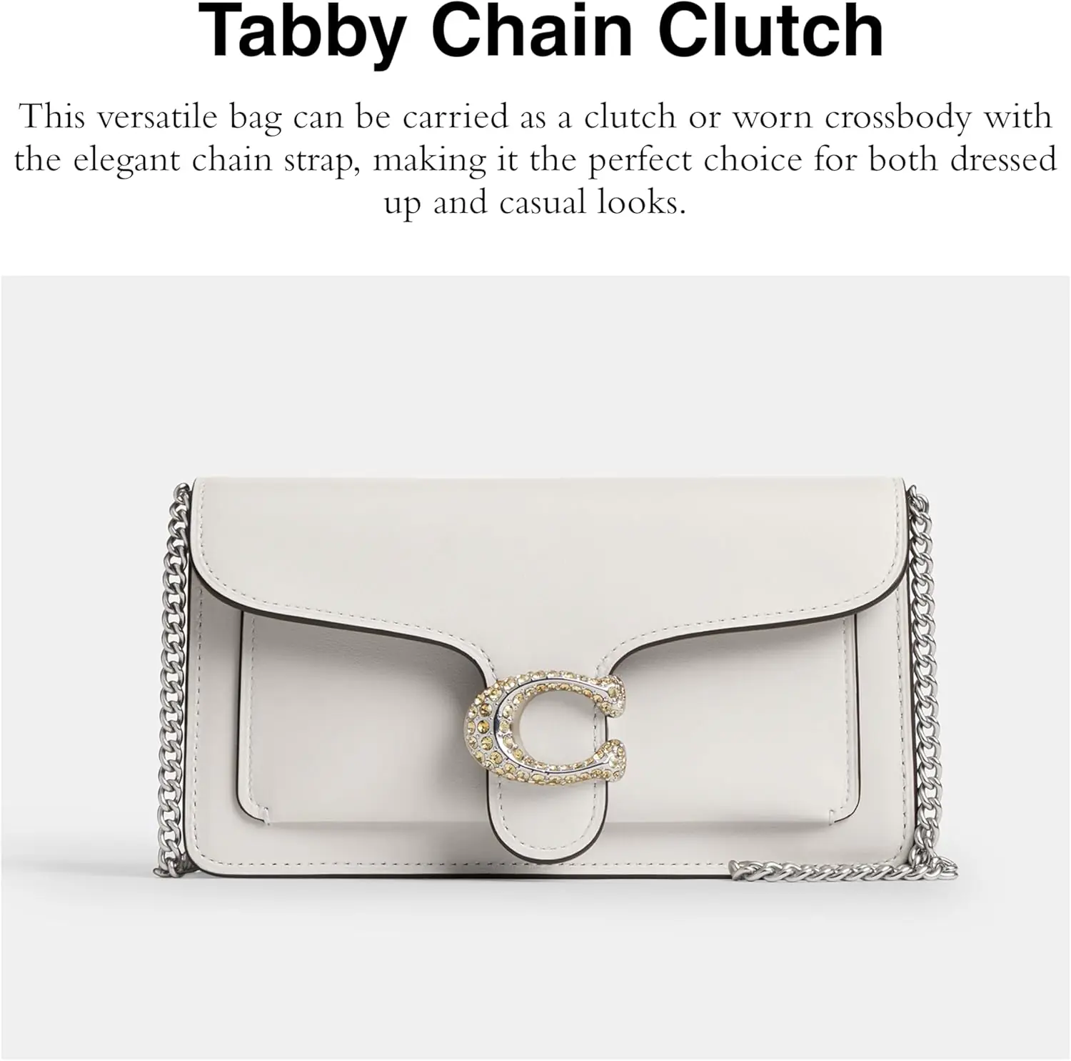 Coach Tabby Chain Clutch 2