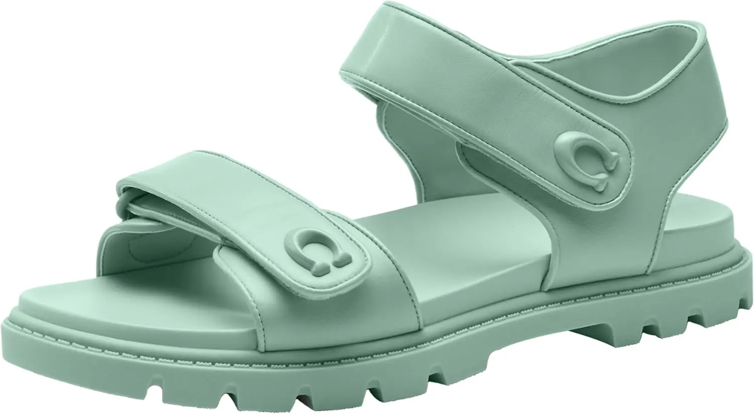 Coach Womens Brynn Leather Sandal