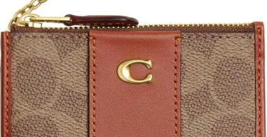 Coach Womens Essential Mini Id Card Case Bi Fold Wallet Multicolor One Size