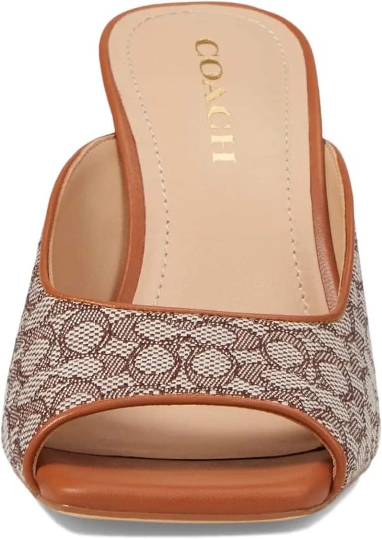 Coach Women’s Laurence Metallic Leather Sandal Pump Review