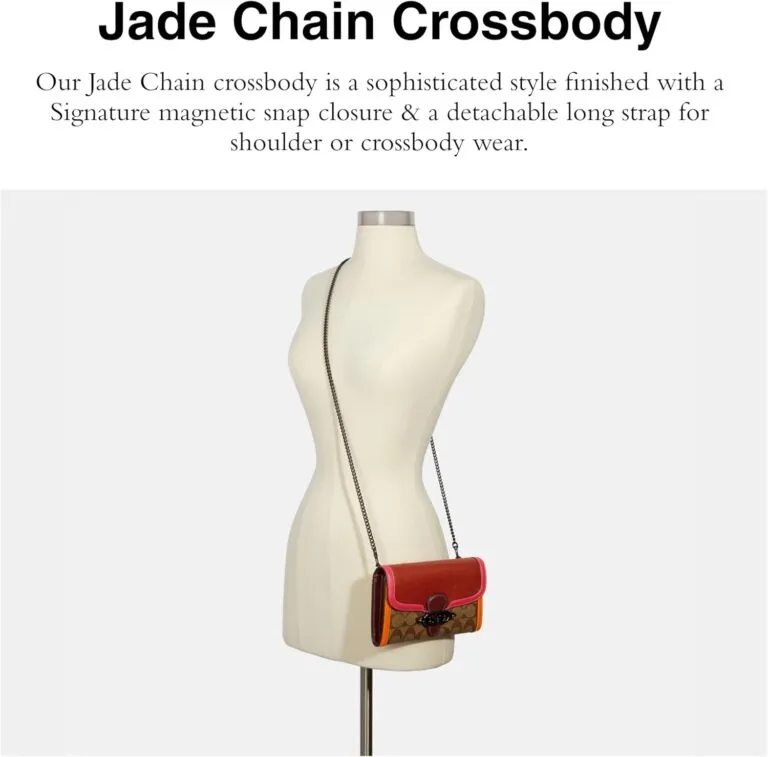 Coach Women&rsquo;s Signature Colorblock Jade Chain Crossbody Review