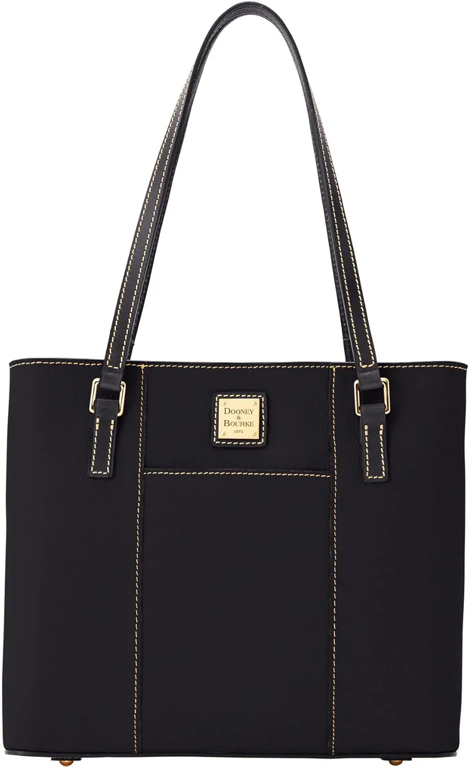 Dooney Bourke Womens Small Lexington Tote In Pebble Grain Leather Handbag With Long Leather Shoulder Straps