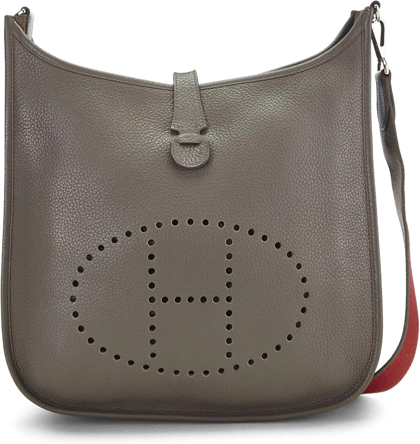 Hermes Pre Loved Etoupe Grey Togo Evelyne Iii Amazone Gm Grey Luxury Stores 1