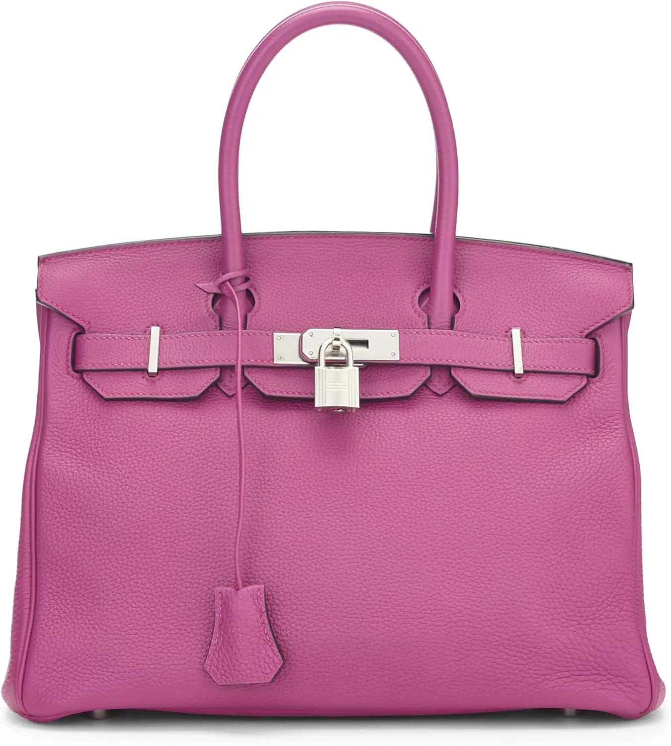 Hermes Pre Loved Rose Purple Togo Birkin 30 Rose Pourpre Luxury Stores 1