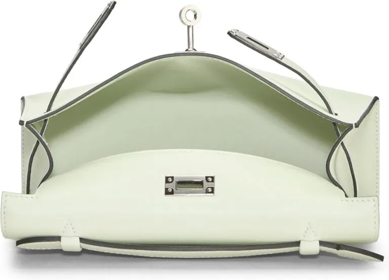 Hermès Pre-Loved Vert Fizz Swift Kelly Pochette Review