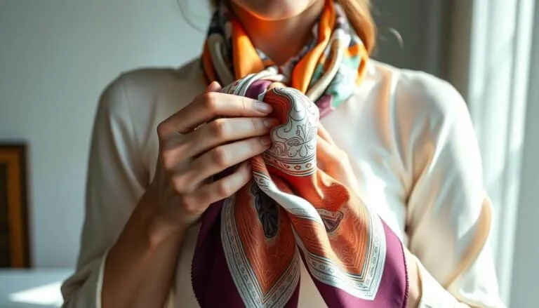 how to tie an hermes scarf
