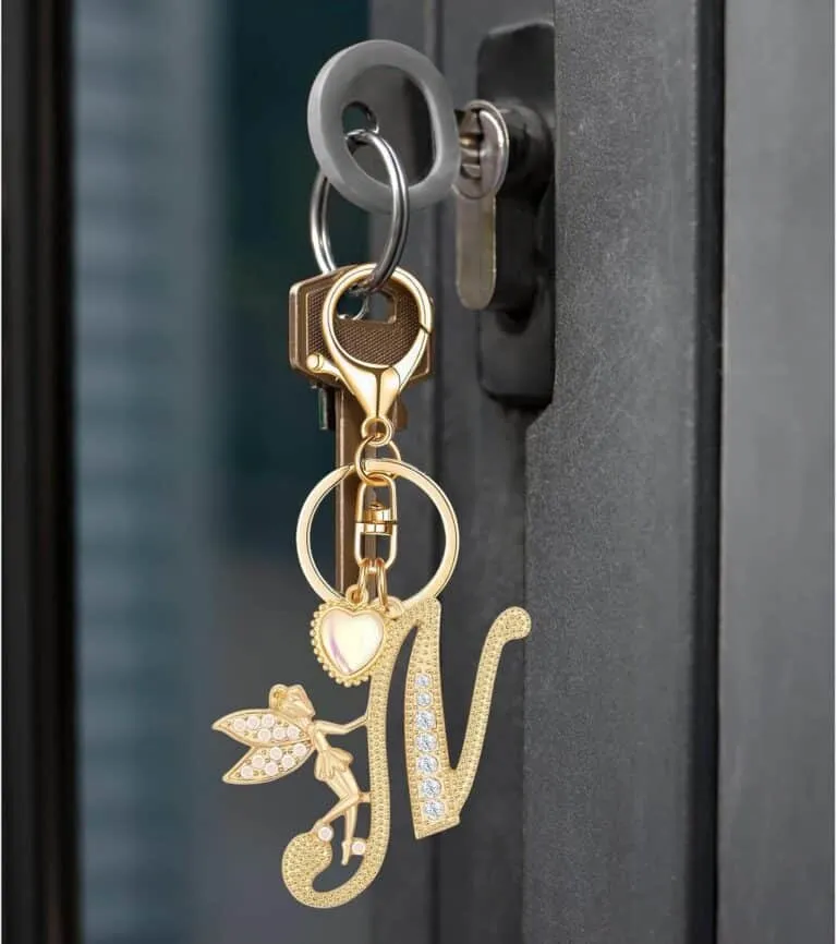 Alphabet Initial Letter Keyring Review