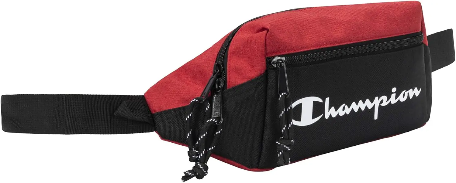 Champion Unisex Adult Prime Sling Fanny Waist Packs Scarletblack One Size Us 1