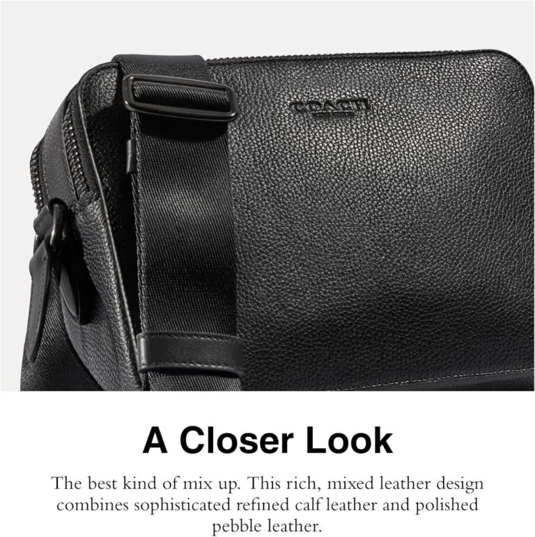 Coach Charter Crossbody 24 in Pebble Review