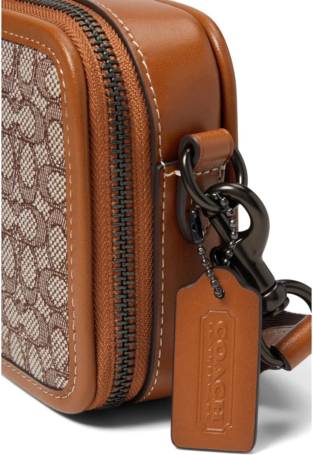 Coach Charter Slim Crossbody In Micro Signature Jacquard 3