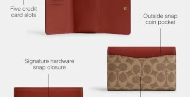 Coach Coated Canvas Signature Essential Medium Flap Wallet 3