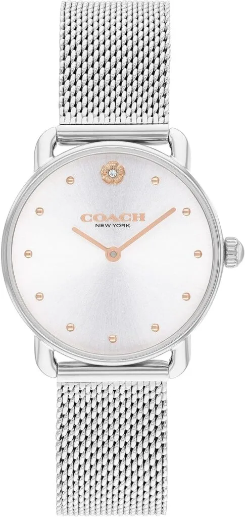 Coach Elliot Womens Watch Elegant And Sophisticated Style Combined Premium Quality Timepiece For Everyday Wear Water Res