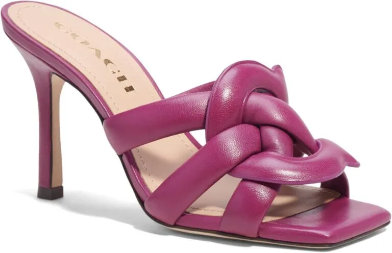 Coach Kellie Sandal Deep Plum 7 B (M) Review