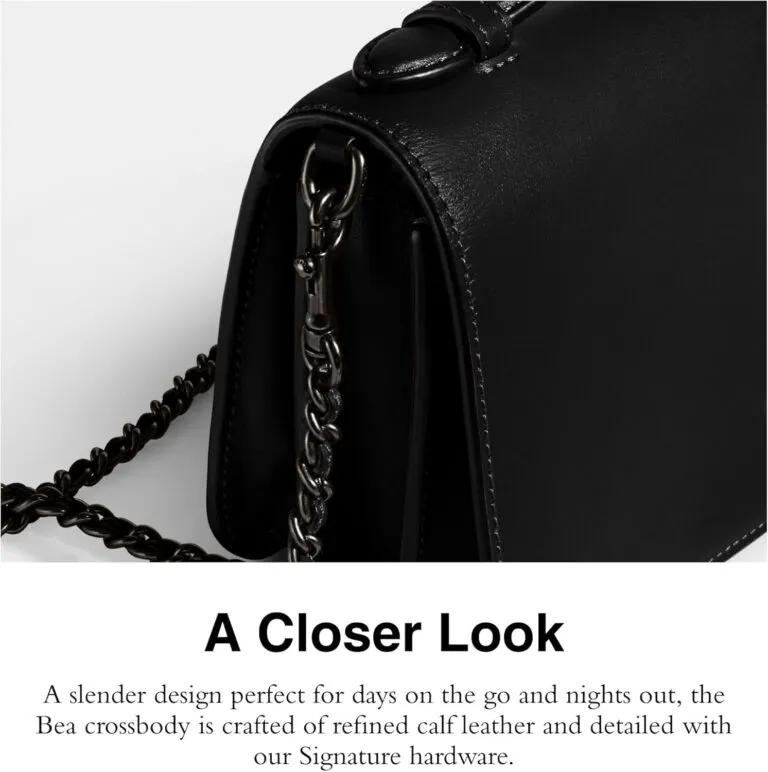Coach Refined Calf Leather Bea Crossbody Review