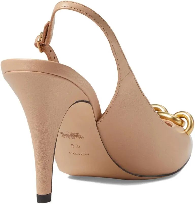 Coach Sadie Leather Slingback Pump Review