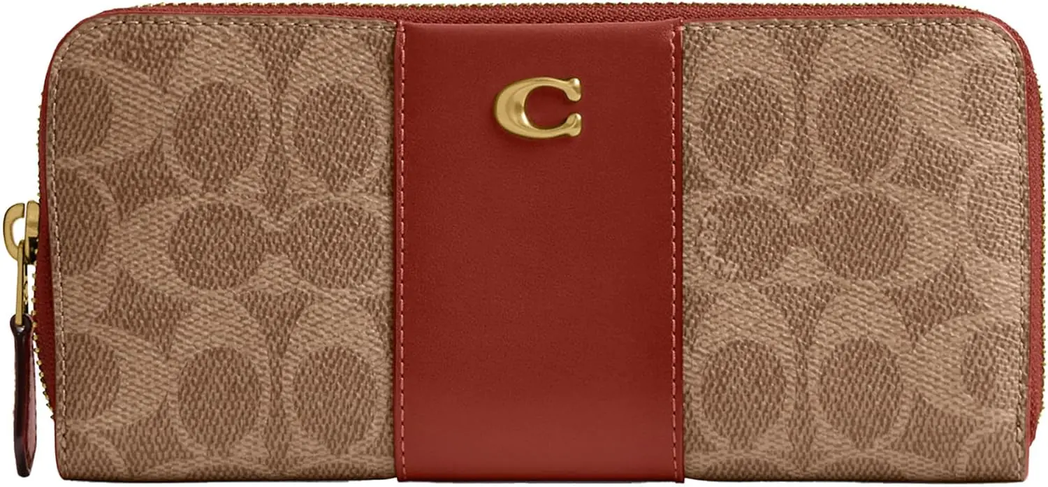 Coach Slim Accordion Zip