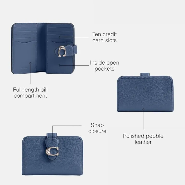 Coach Smooth Leather Tabby Medium Wallet Review
