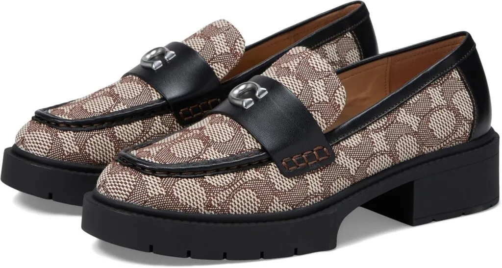 Coach Womens Leah Platform Loafer 8
