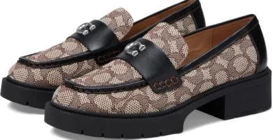 Coach Womens Leah Platform Loafer 8