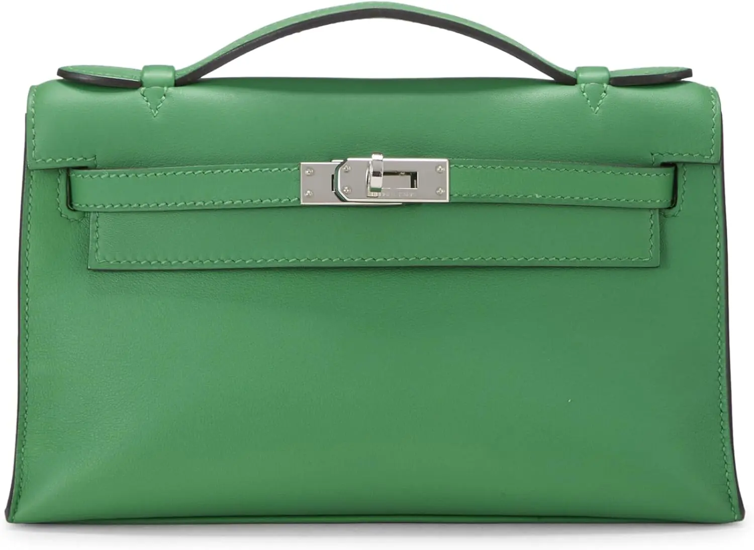 Hermes Pre Loved Bambou Swift Kelly Pochette Bambou Luxury Stores