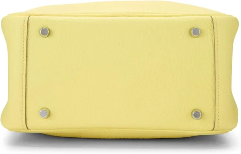 Herm&egrave;s Pre-Loved Limoncello Clemence Lindy Mini Review